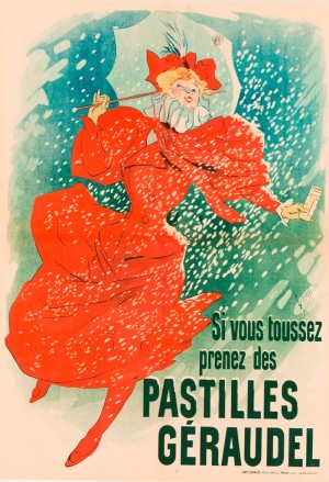 Pastilles Geraudel, 1890